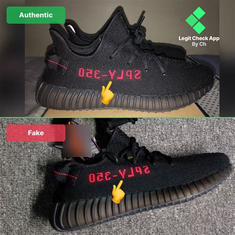 adidas yeezy boost 350 v2 real vs fake|Yeezy 350v2 bred 2020.